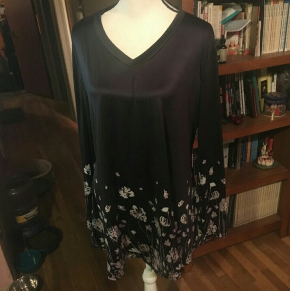 V-neck top